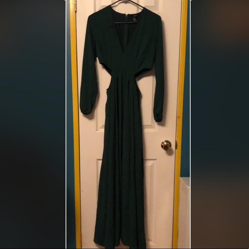 Fancy green dress